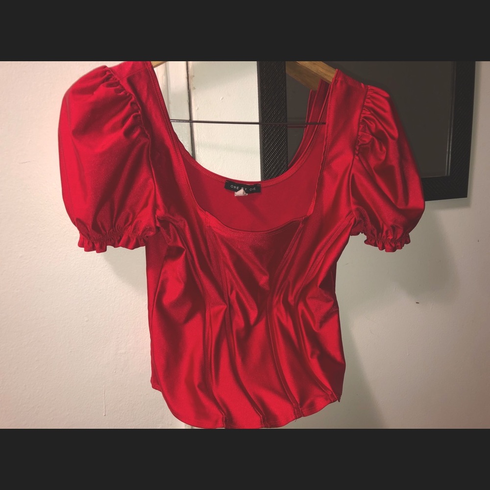 Red corset